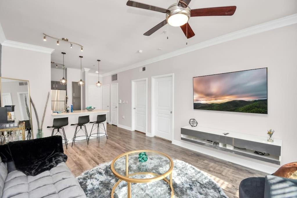 Luxury 1br ,nrg ,downtown ,med Center,galleria Daire *