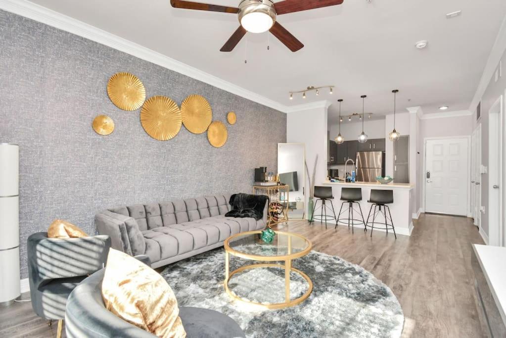 Luxury 1br ,nrg ,downtown ,med Center,galleria Daire Houston