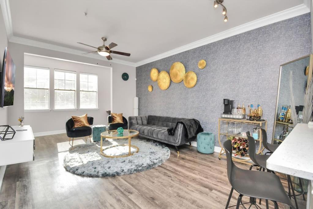 Luxury 1br ,nrg ,downtown ,med Center,galleria Daire Houston